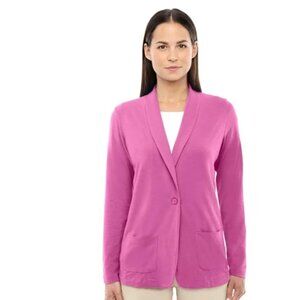 Perfect Fit Shawl Collar Cardigan Sz Small NWT Devon & Jones Women's DP462W